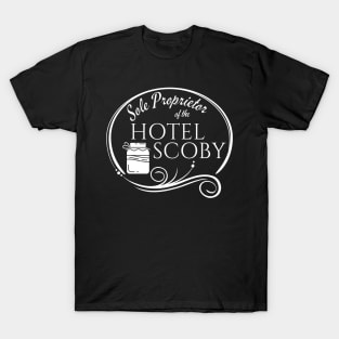 Funny Kombucha Sole Proprietor Hotel Scoby T-Shirt